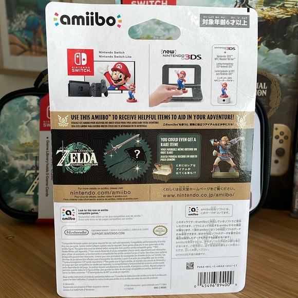 NIB Nintendo Switch Oled Legend of Zelda Tears Of The Kingdom Bundle - Picture 3 of 13
